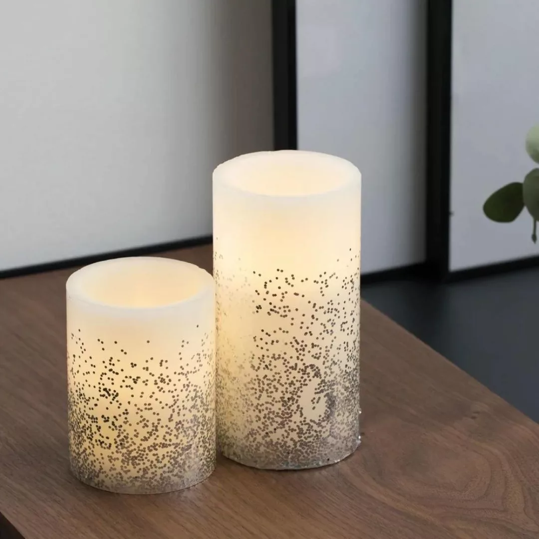 Pauleen LED-Kerze »Glowing Glitter Candle 2er Set« günstig online kaufen