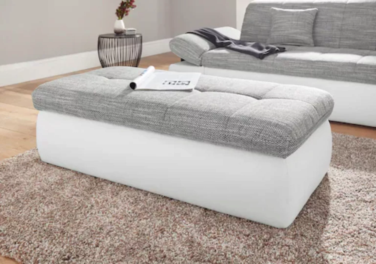 DOMO collection Hocker »PB Moric«, inklisive Staufach günstig online kaufen