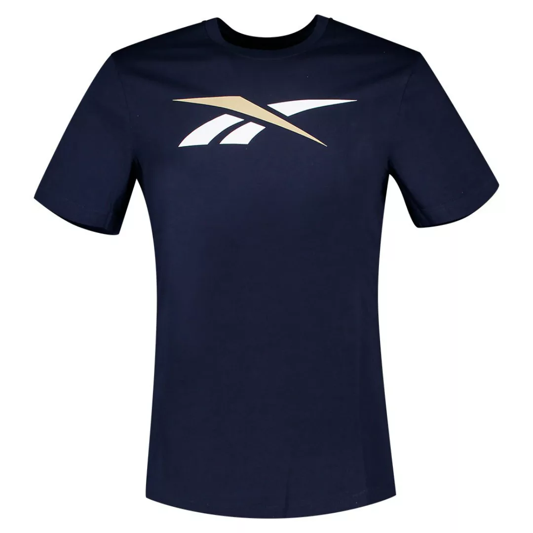 Reebok Training Essentials Vector Logo Kurzärmeliges T-shirt XL Medium Grey günstig online kaufen