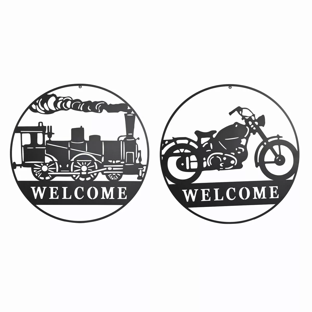 Wanddekoration Dkd Home Decor Metall Motorrad (99 X 1 X 99 Cm) (2 Stück) günstig online kaufen