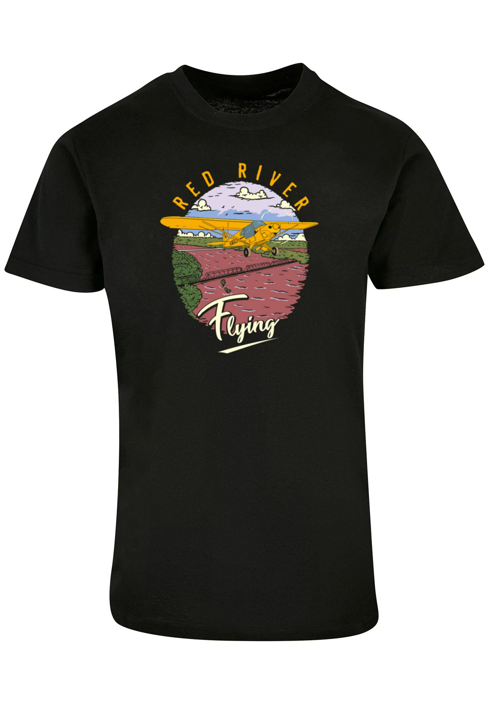 F4NT4STIC T-Shirt "Red River Flying", Print günstig online kaufen