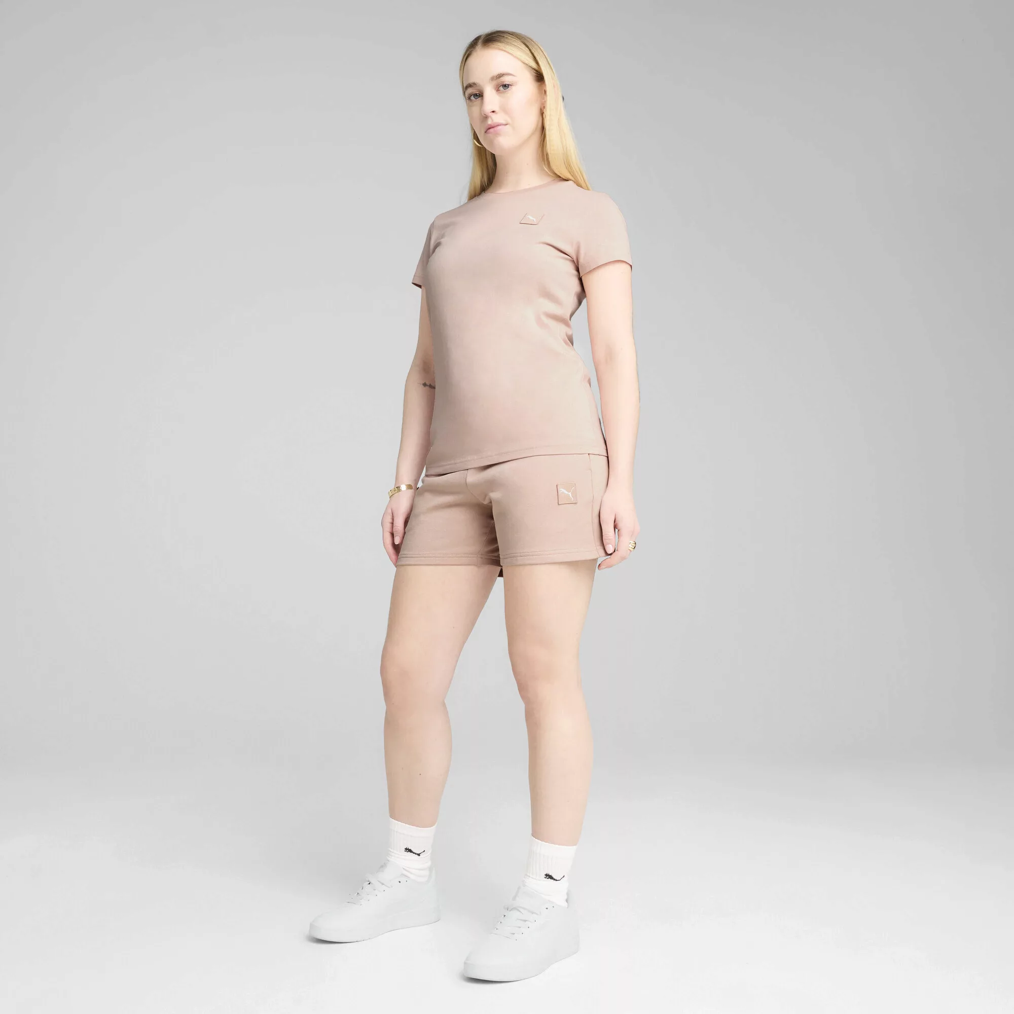 PUMA Sporthose "ESS ELEVATED 5" Shorts mit mittelhohem Bund Damen" günstig online kaufen