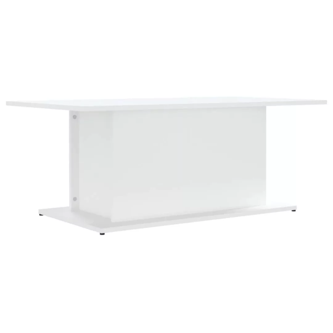 Couchtisch Weiß 102x55,5x40 Cm Spanplatte günstig online kaufen