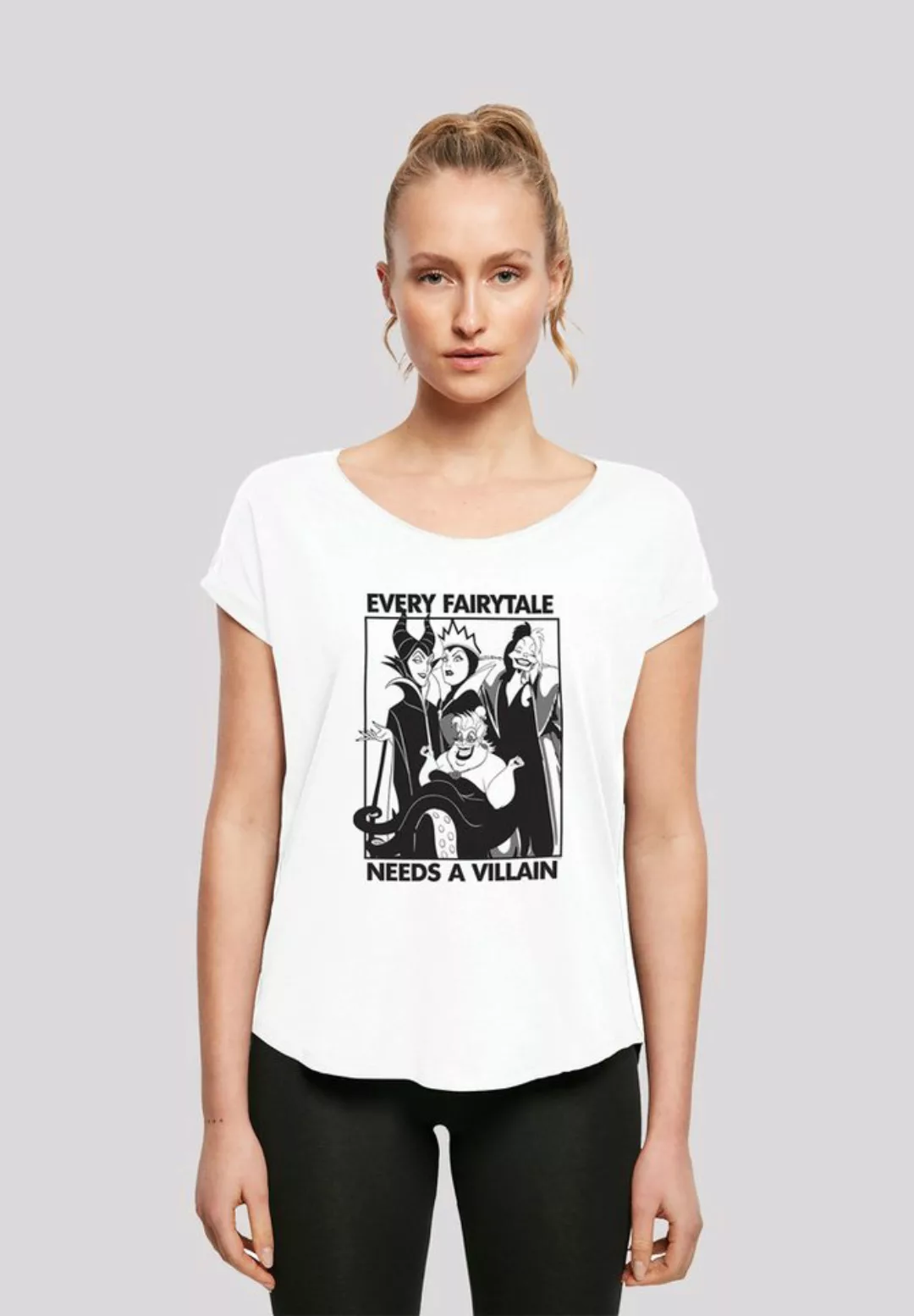 F4NT4STIC T-Shirt Disney Classic Villains Print günstig online kaufen