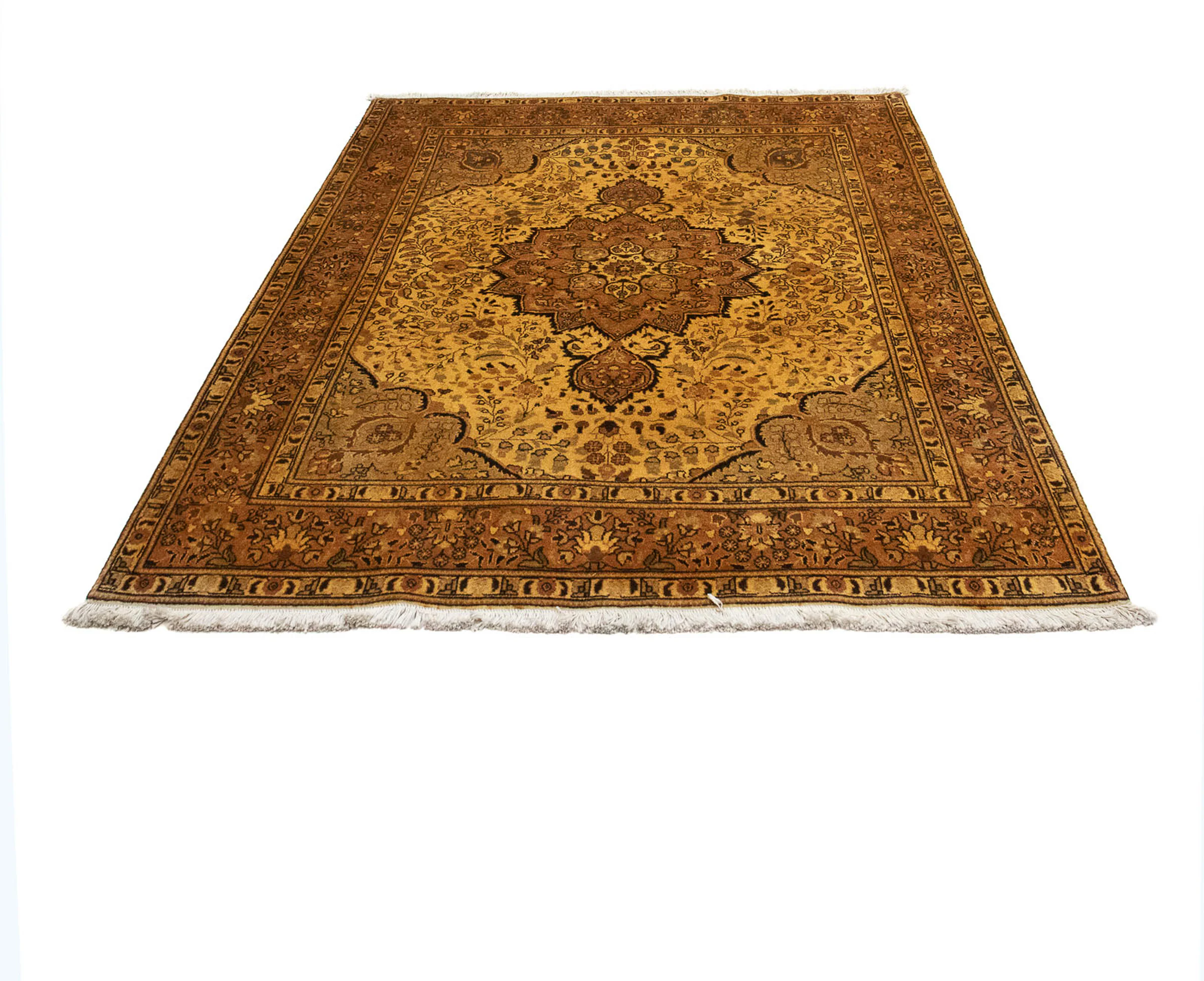 morgenland Orientteppich »Perser - Täbriz - 205 x 154 cm - braun«, rechteck günstig online kaufen