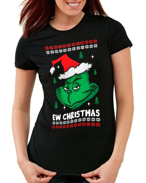 style3 T-Shirt Ew Christmas der grinch whoville sweater weihnachts-pullover günstig online kaufen