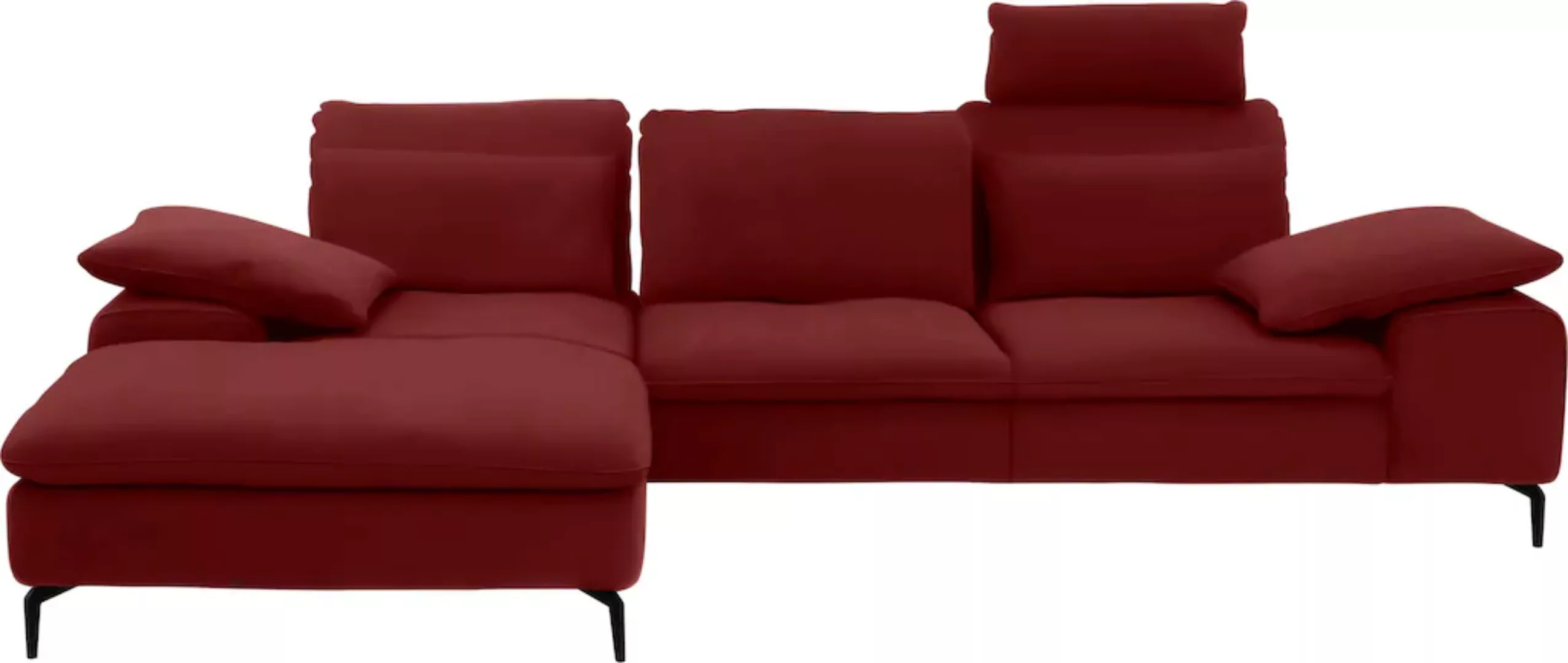 W.SCHILLIG Ecksofa »valentinoo«, (Set), inklusive Hocker, mit Sitztiefenver günstig online kaufen