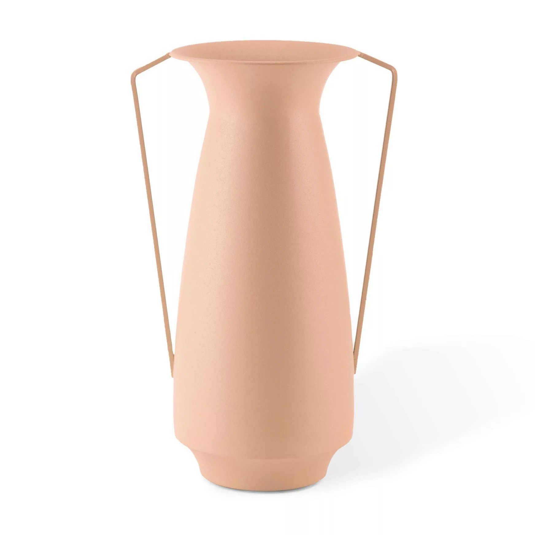 Vase Roman metall rosa bunt / 4er Set - Metall (nur zu Dekorationszwecken) günstig online kaufen