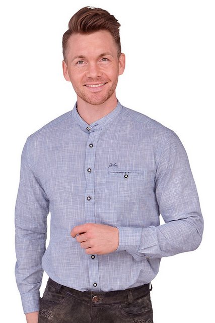Maddox Trachtenhemd Trachtenhemd - ARTHUR - blau, grau günstig online kaufen