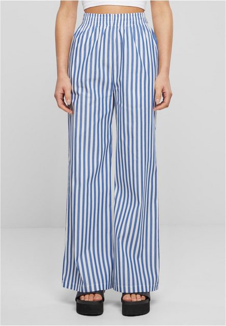 URBAN CLASSICS Stoffhose Ladies Striped Loose Pants günstig online kaufen