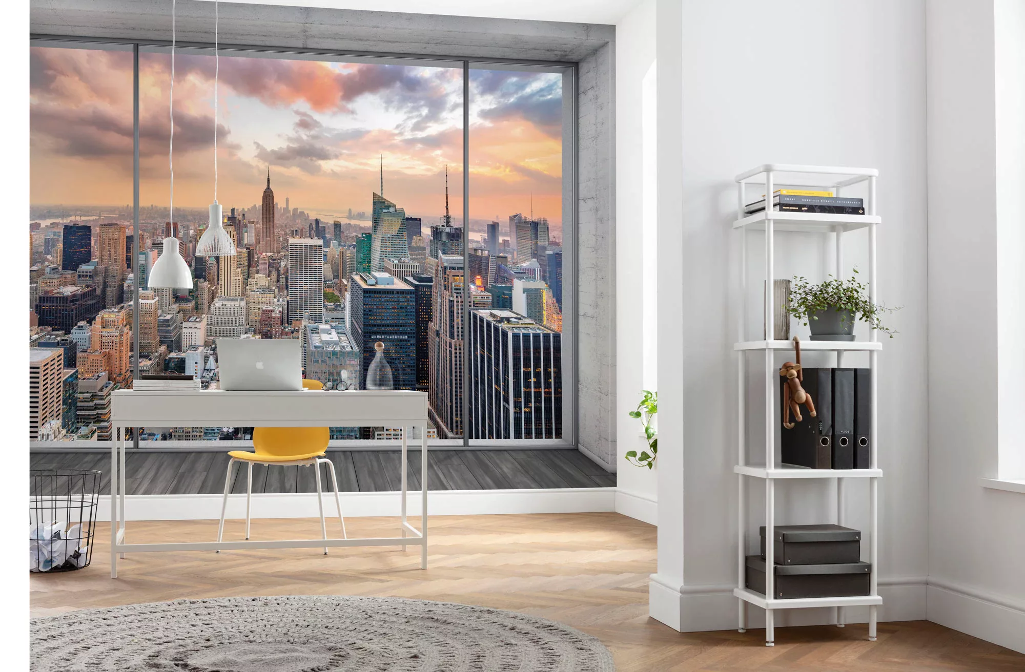 Komar Vliestapete »NYC Outlook«, 368x248 cm (Breite x Höhe), inklusive Klei günstig online kaufen