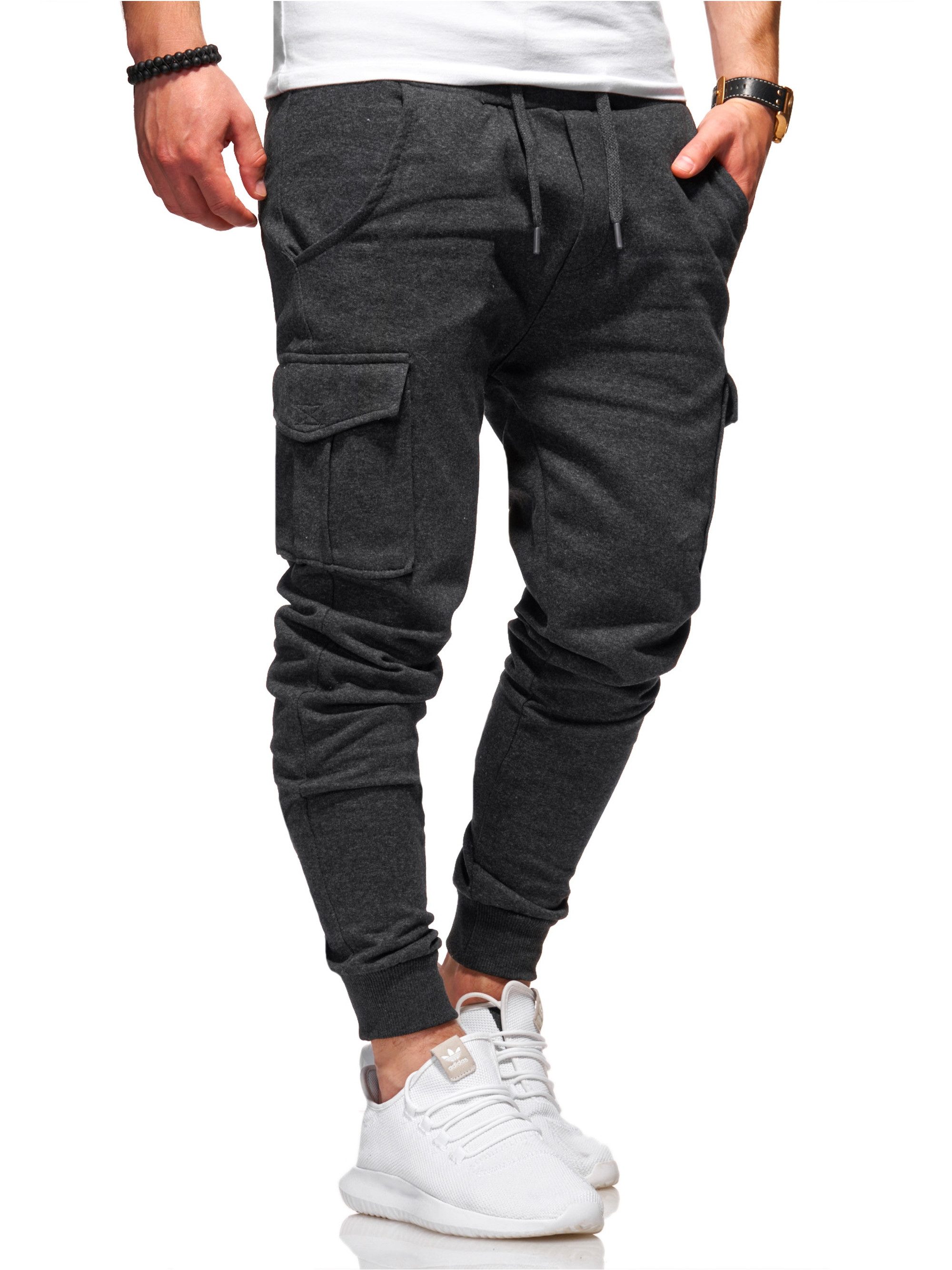 behype Sweathose "Combat", mit modernen Cargo-Taschen günstig online kaufen