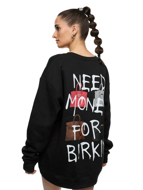 Worldclassca Sweatshirt Worldclassca Oversized Sweatshirt I NEED MONEY Prin günstig online kaufen