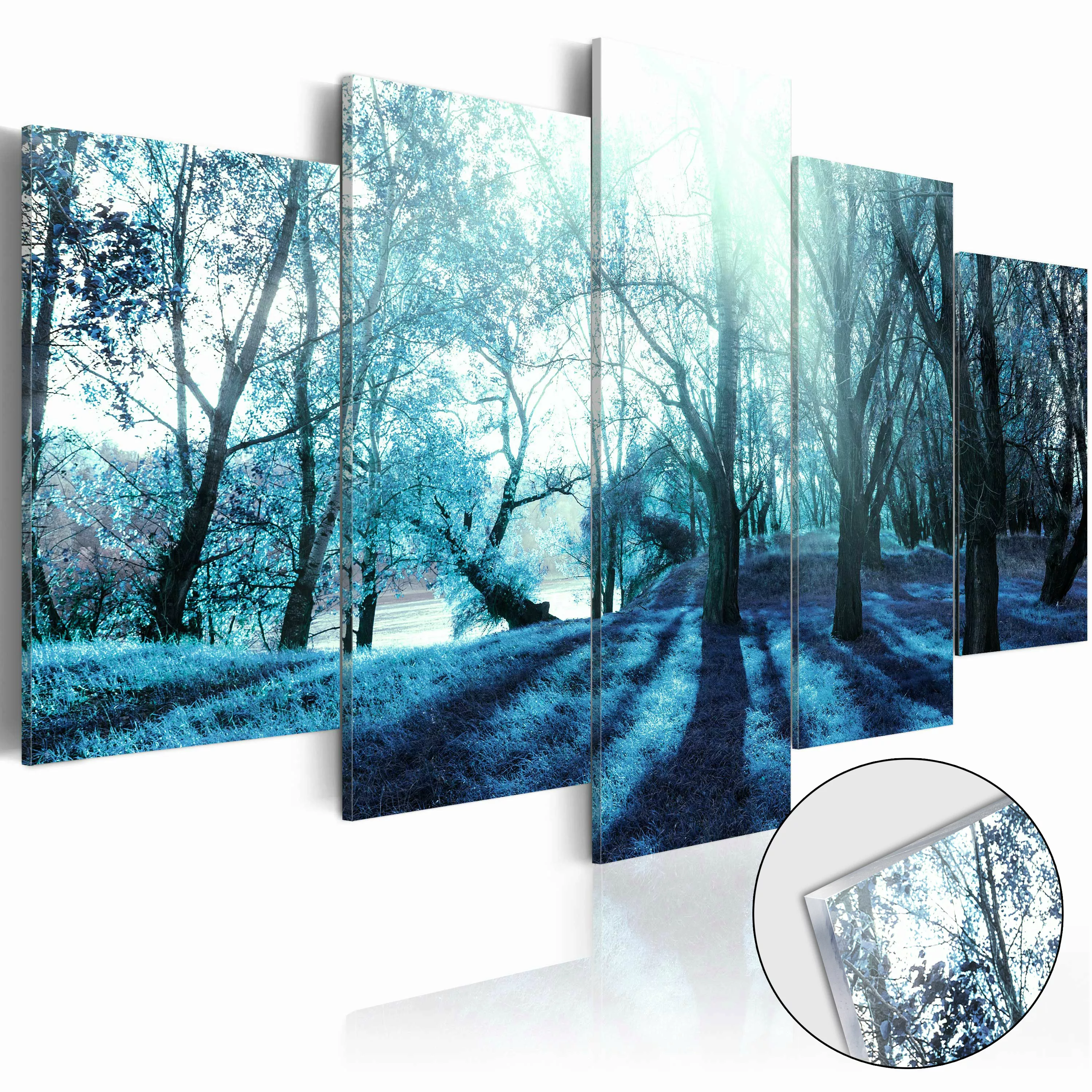 Acrylglasbild - Blue Glade [glass] günstig online kaufen