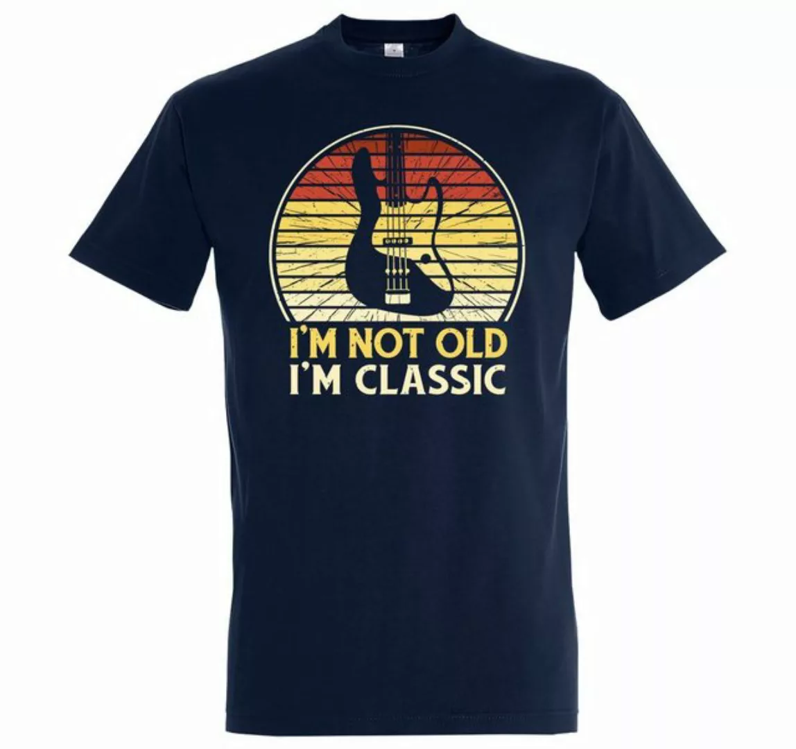 Youth Designz T-Shirt "I´m Not Old, I´m Classic" Bass Herren Shirt mit tren günstig online kaufen