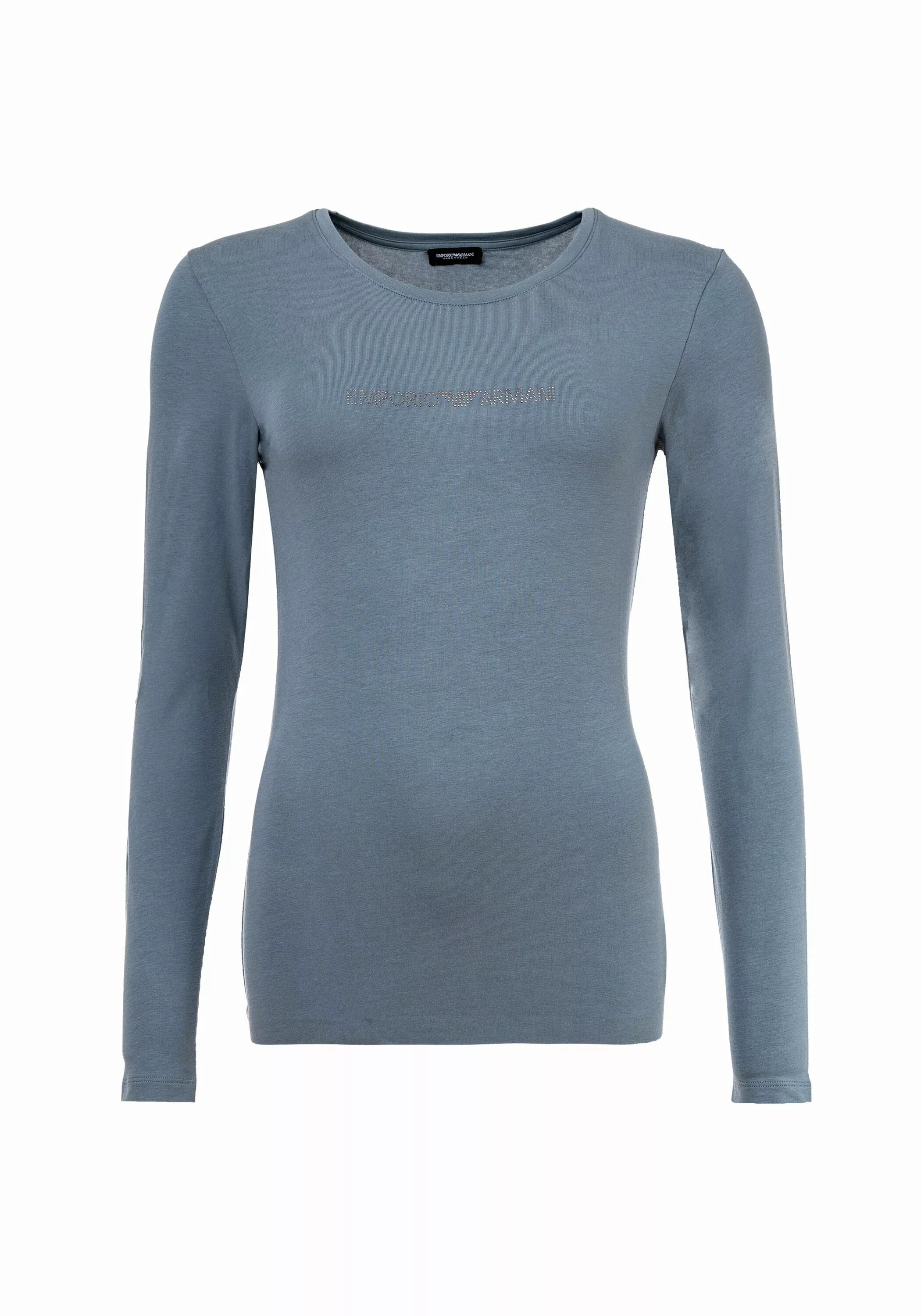 Emporio Armani Longsleeve "Longsleeve ESSENTIAL STUDS LOGO 1er Pack" günstig online kaufen