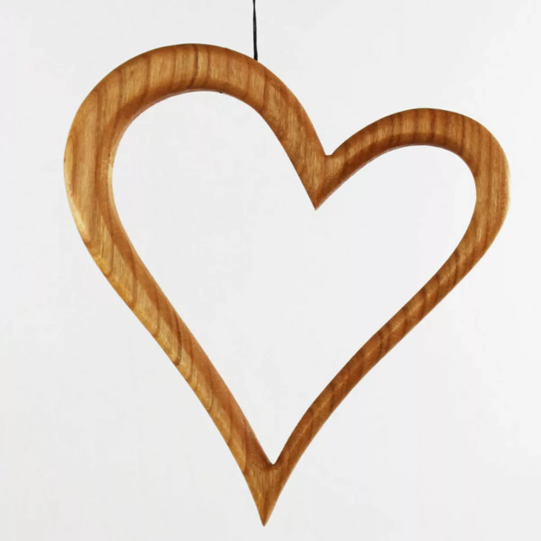 Fensterdeko - Herz Aus Holz günstig online kaufen