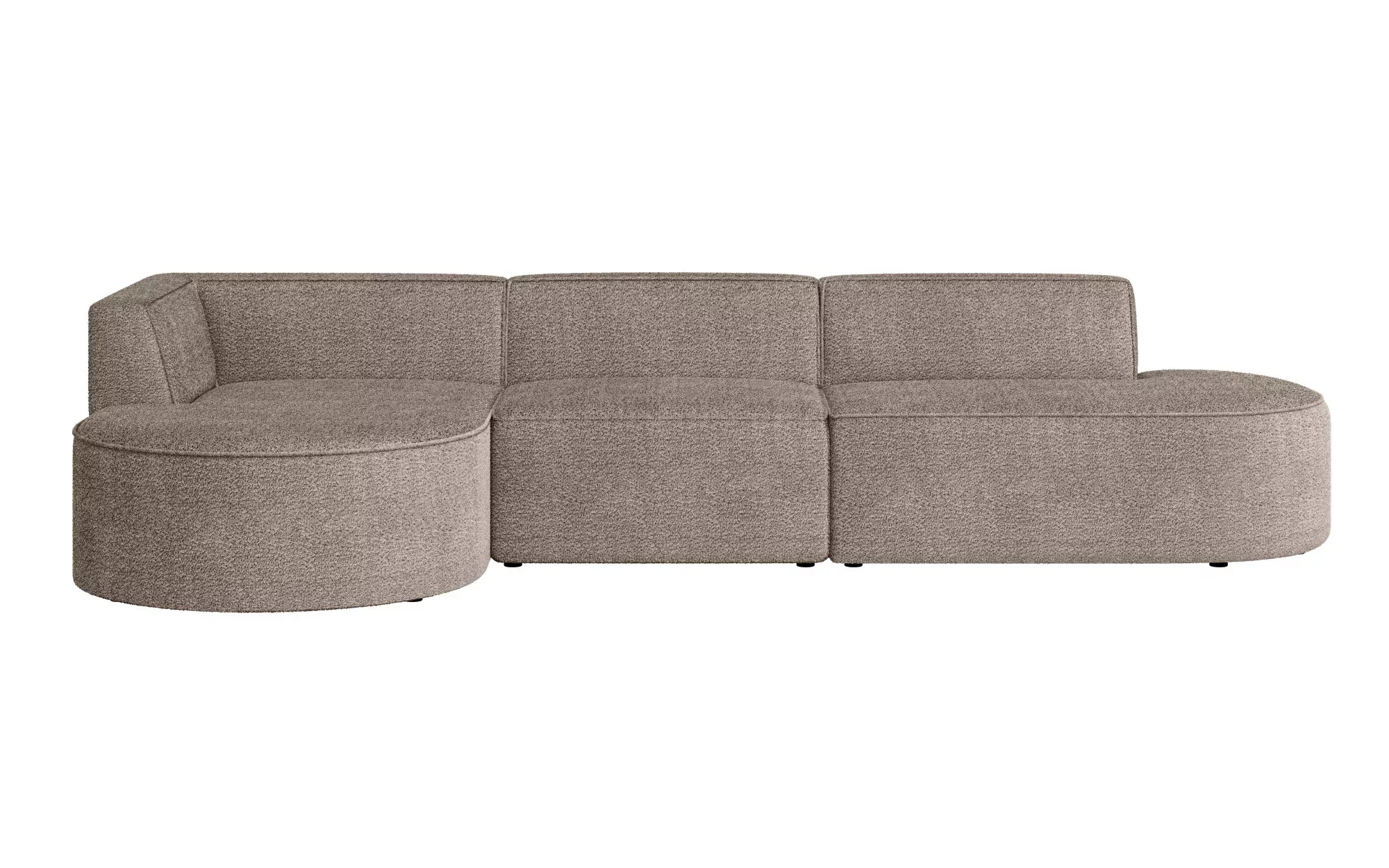 andas Ecksofa "Ecksofa EIVIND mit Ottomane rechts/links, Maße: B/H/T 343/15 günstig online kaufen