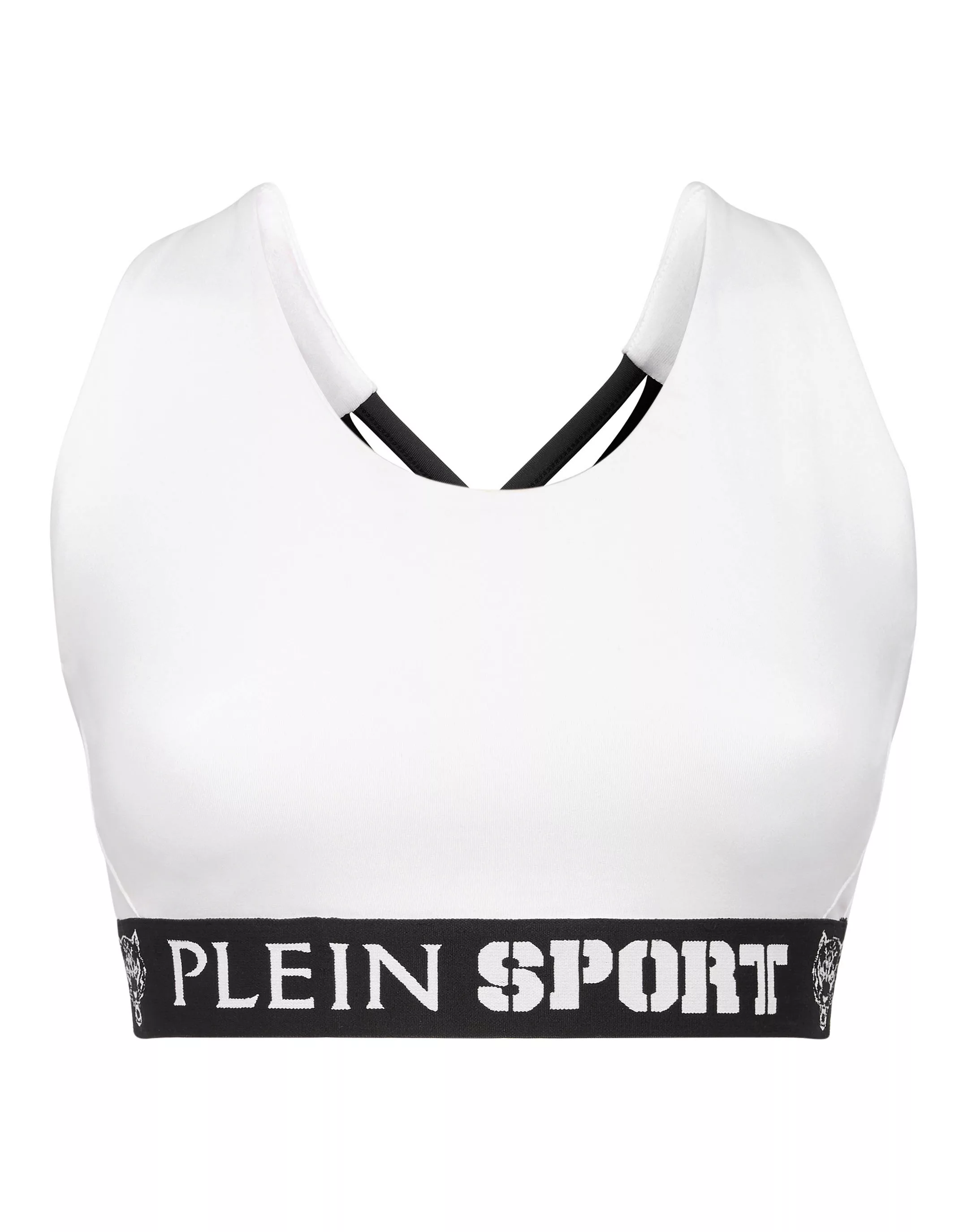 PLEIN SPORT Lauftop "Sport Top Cropped Top" günstig online kaufen