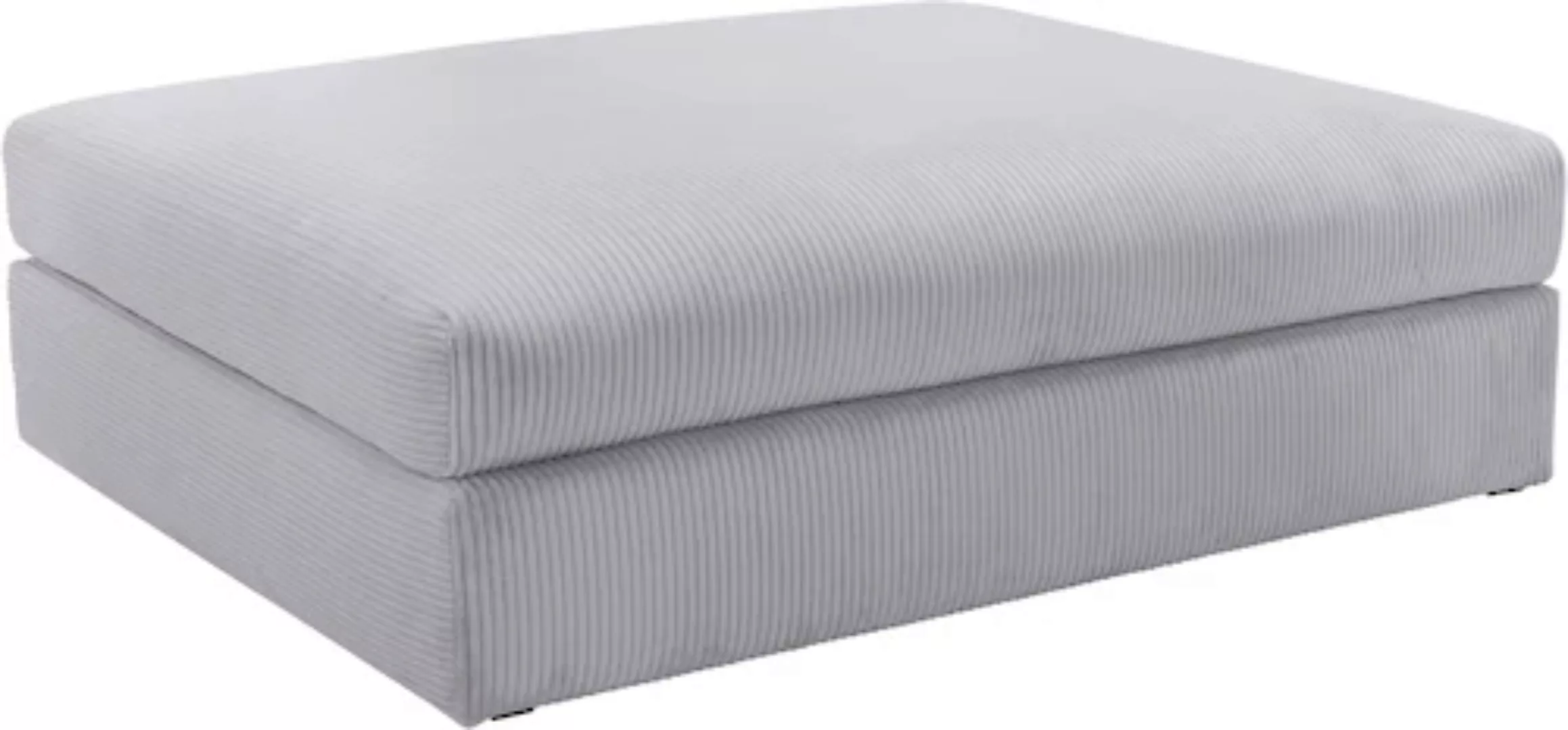 Home affaire Polsterhocker "Soft&Cosy XXL", in Cord günstig online kaufen