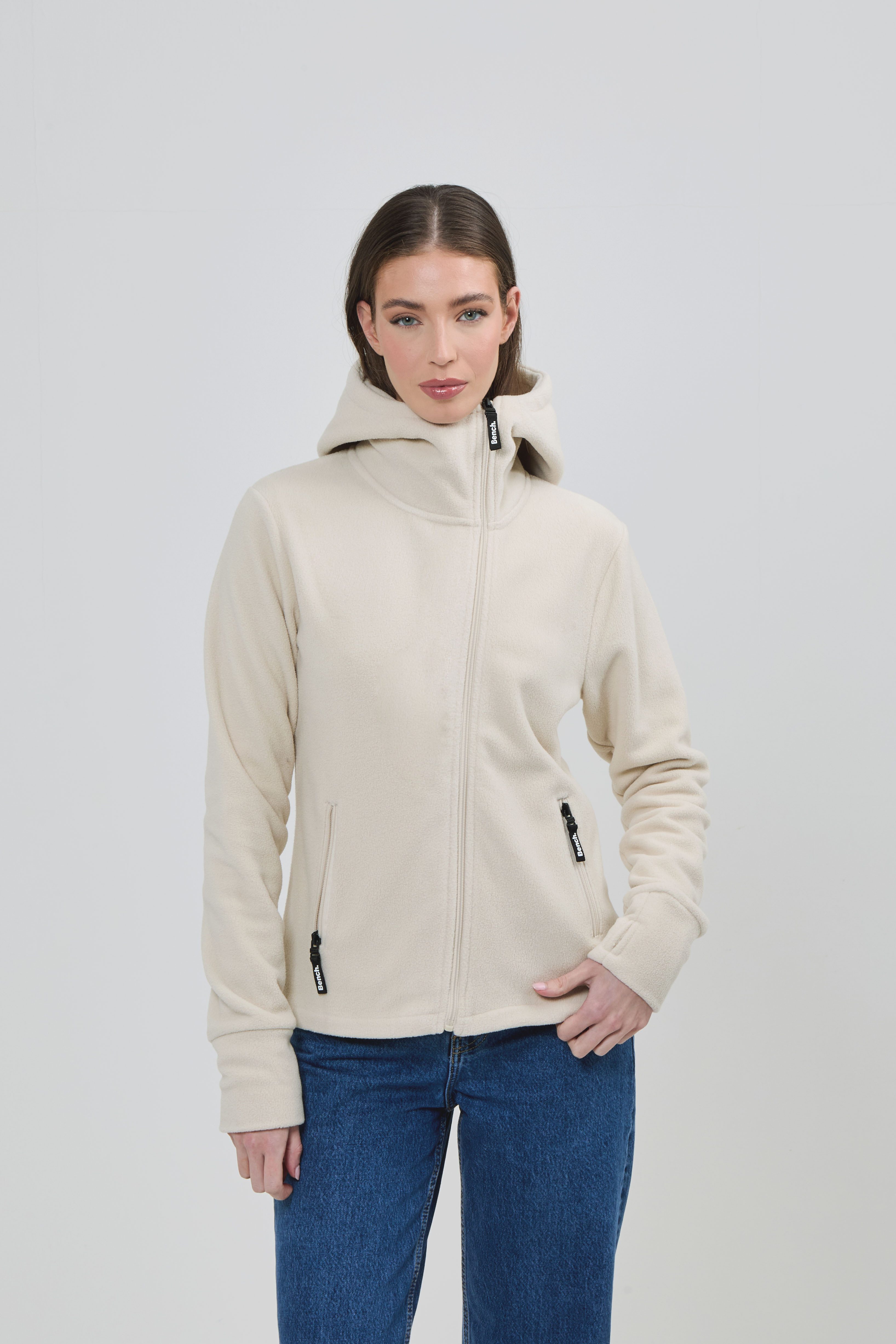 Bench. Fleecejacke "NINJA", mit Kapuze günstig online kaufen