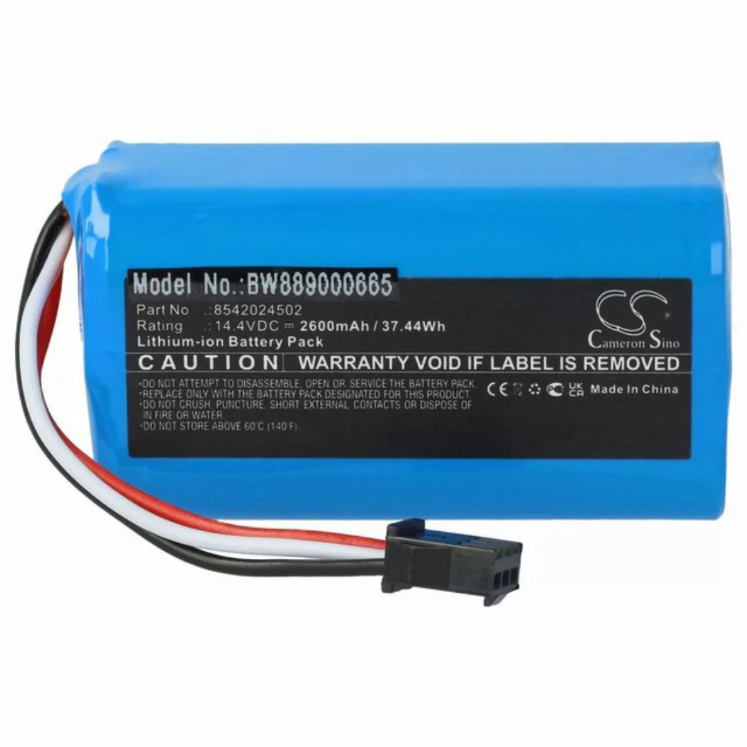 vhbw Ersatz für Deik 8542024502 für Saugroboter (2600 mAh, 14,4 V, Li-Ion) günstig online kaufen