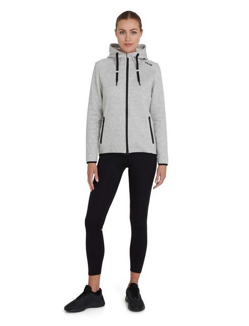 TCA Trainingspullover TCA Damen Revolution Hoodie, Sweatjacke, Hellgrau, M günstig online kaufen