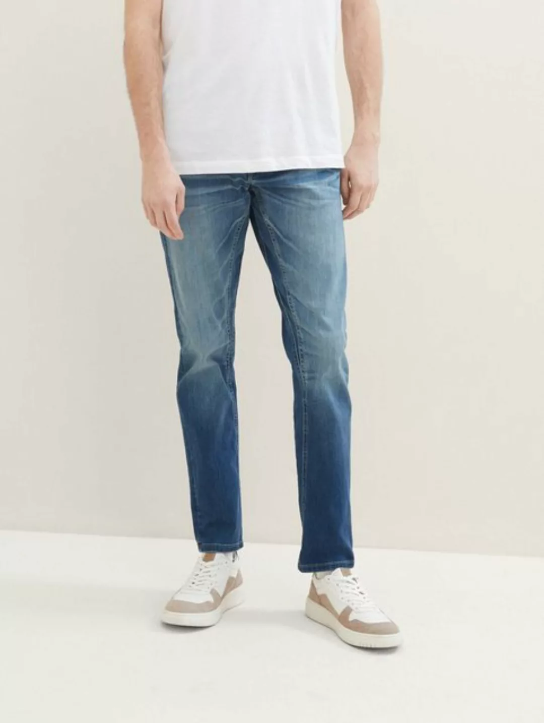 TOM TAILOR Tapered-fit-Jeans TTTAPERED Regular Jeans mit recycelter Baumwol günstig online kaufen