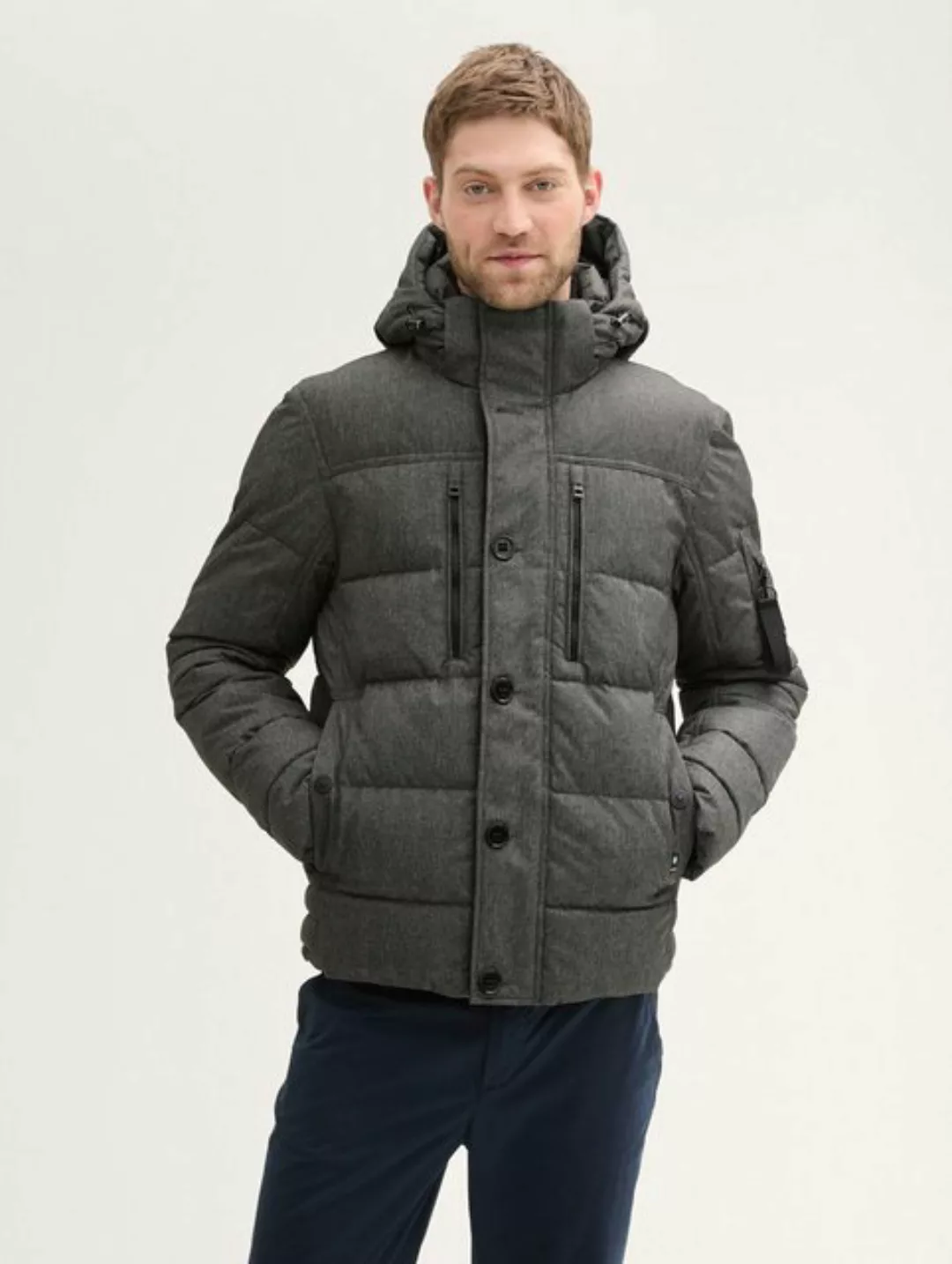 TOM TAILOR Winterjacke Puffer Jacke mit Kapuze günstig online kaufen