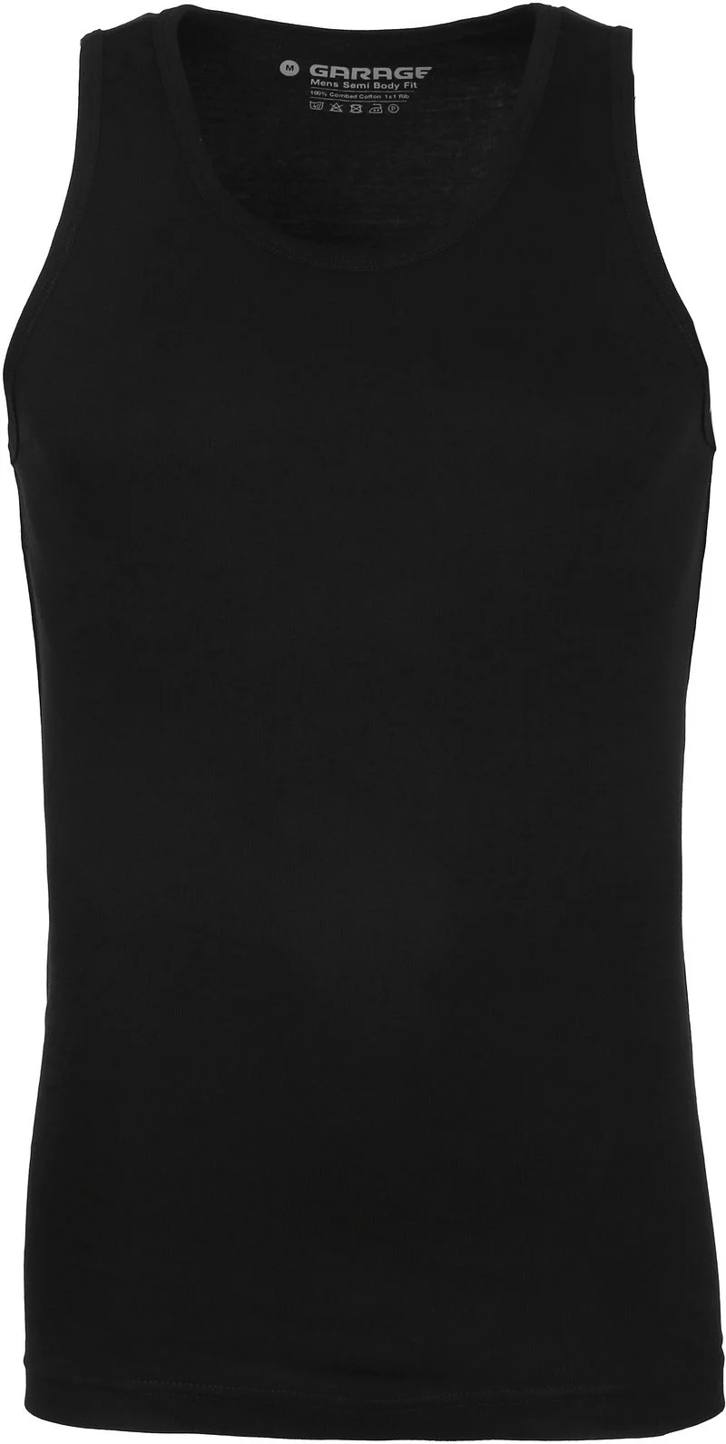 Garage Stretch Basic Singlet Schwarz - Größe L günstig online kaufen