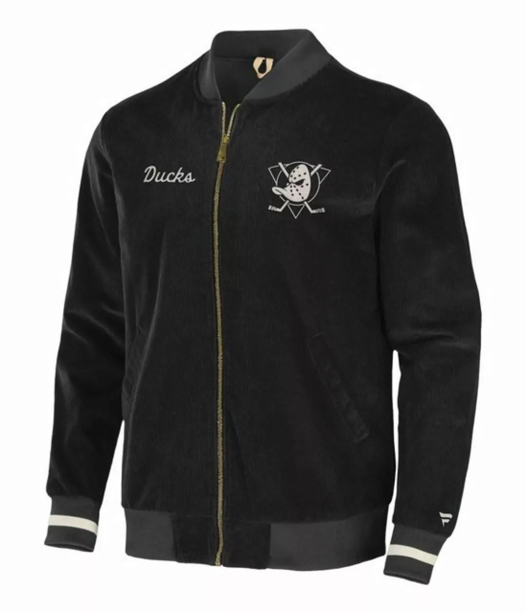 Fanatics Collegejacke NHL Anaheim Ducks Cord Bomber günstig online kaufen