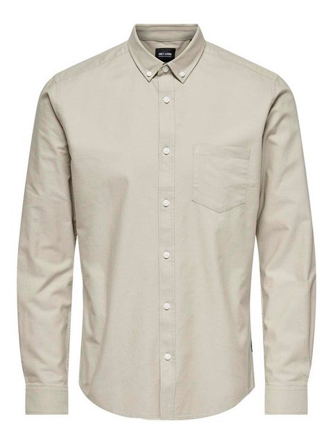 ONLY & SONS Langarmhemd ONSALVARO SLIM LS OXFORD SHIRT NOOS günstig online kaufen