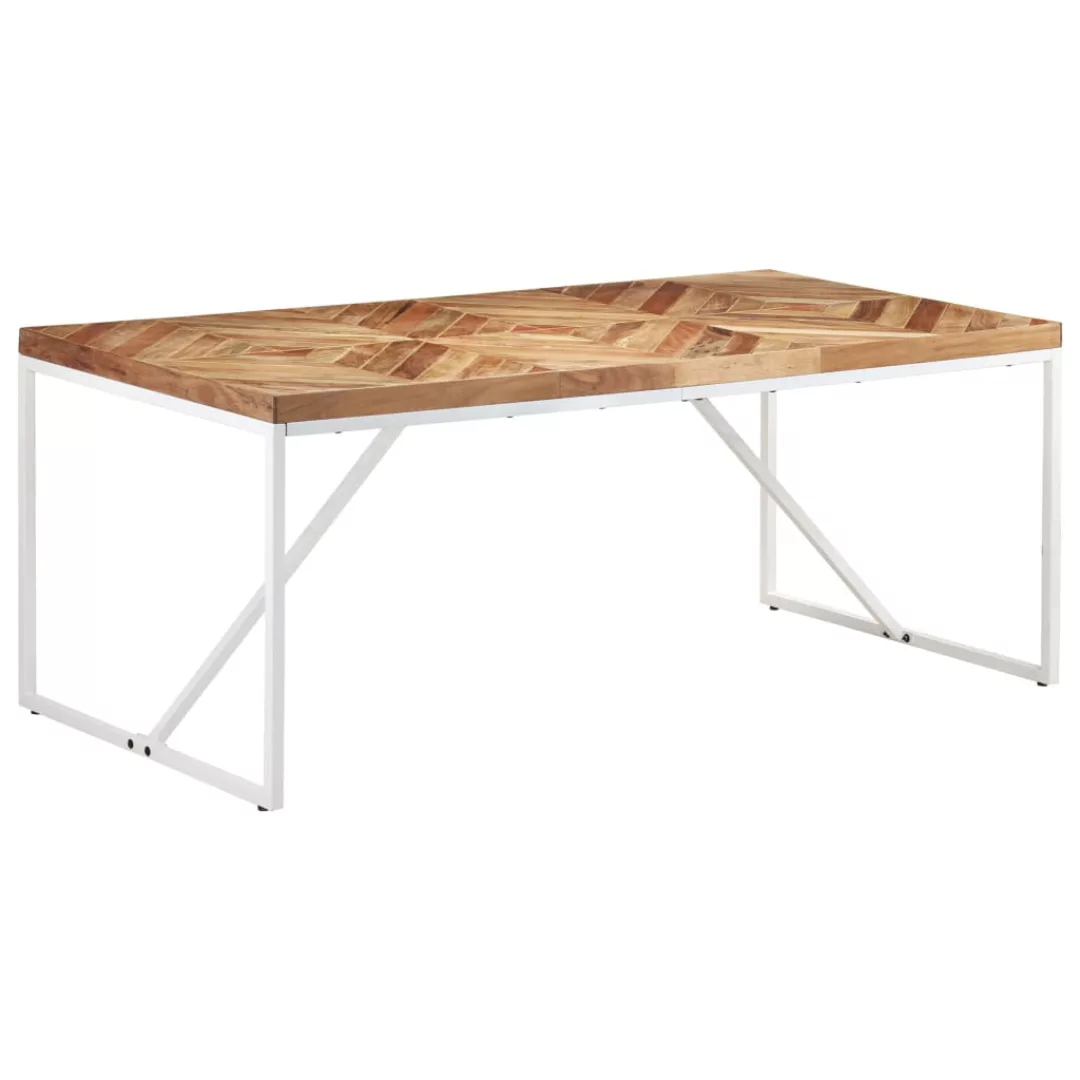 Esstisch 180x90x76 Cm Akazie Und Mango Massivholz günstig online kaufen