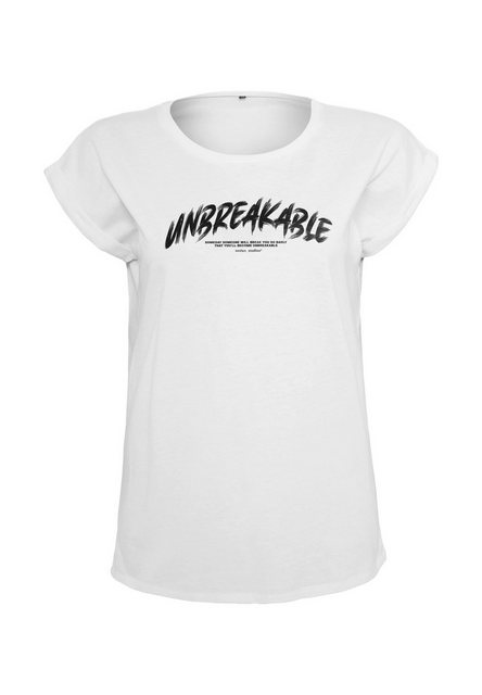 Novux T-Shirt UBREAKABLE Damen Tshirt farbe White (1-tlg) aus Baumwolle günstig online kaufen