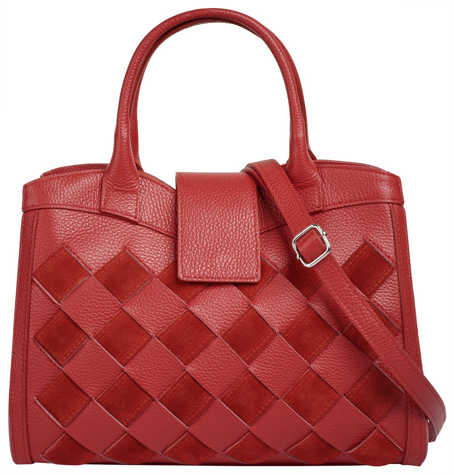Samantha Look Henkeltasche, echt Leder, Made in Italy günstig online kaufen