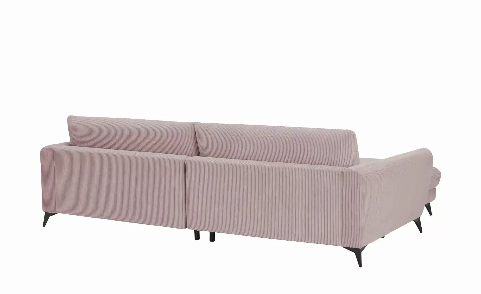 Ecksofa Cordstoff Amina ¦ rosa/pink ¦ Maße (cm): B: 288 H: 81 T: 194 Polste günstig online kaufen