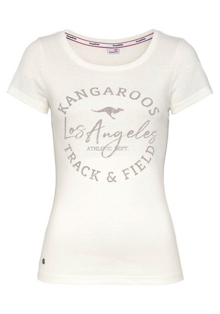 KangaROOS Print-Shirt im American-Look günstig online kaufen