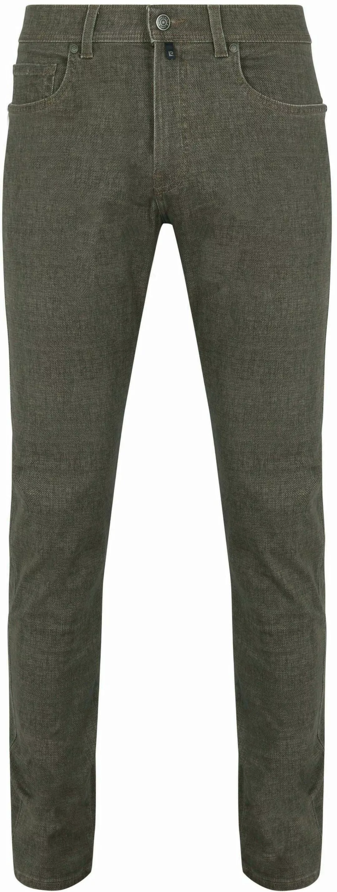 Pierre Cardin Trousers Lyon Tapered Olivgrün - Größe W 31 - L 34 günstig online kaufen