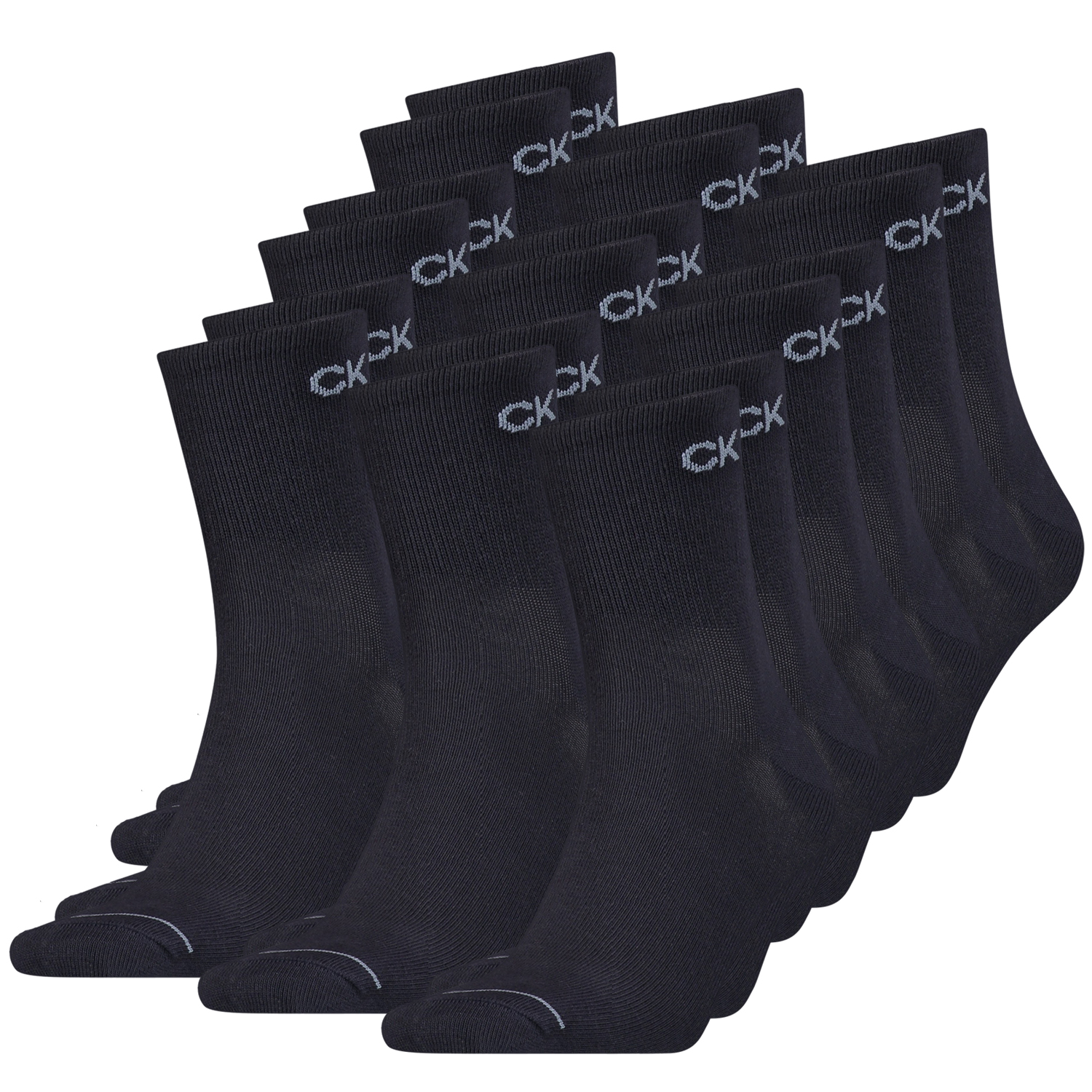 Calvin Klein Herren Quarter Socken SHORT SOCK 6er 9er 12er Pack günstig online kaufen