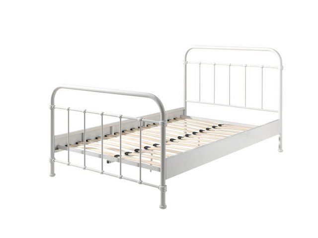 58 aufm Kessel Bettgestell Metallbett Karlyn 210x129x111 Einzelbett Kinderb günstig online kaufen