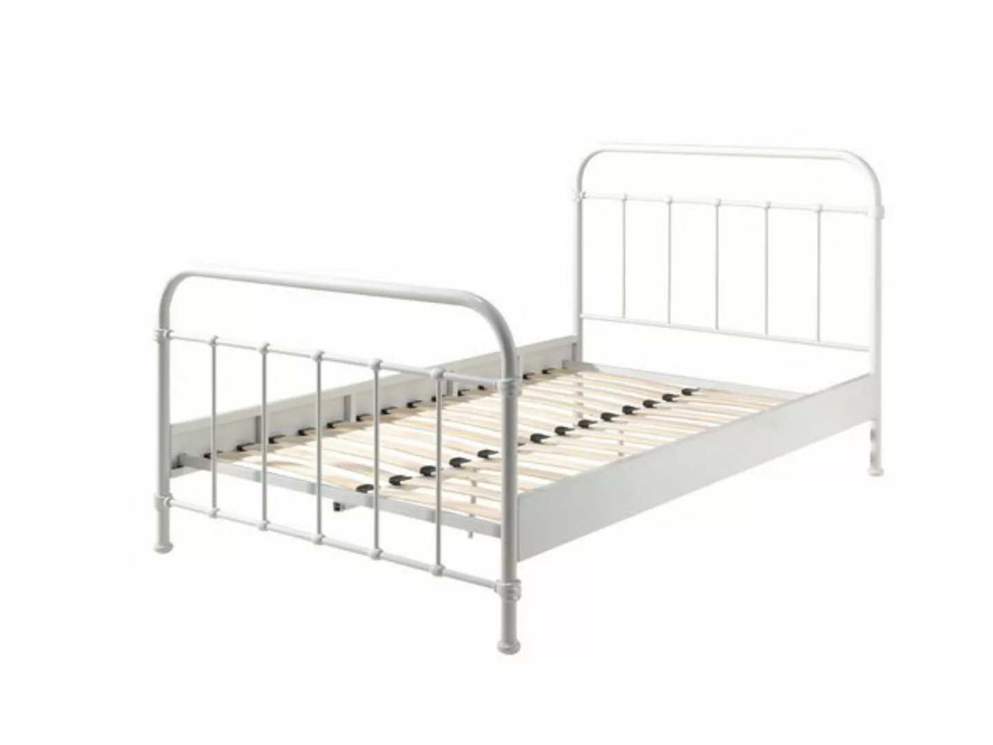 58 aufm Kessel Bettgestell Metallbett Karlyn 210x129x111 Einzelbett Kinderb günstig online kaufen