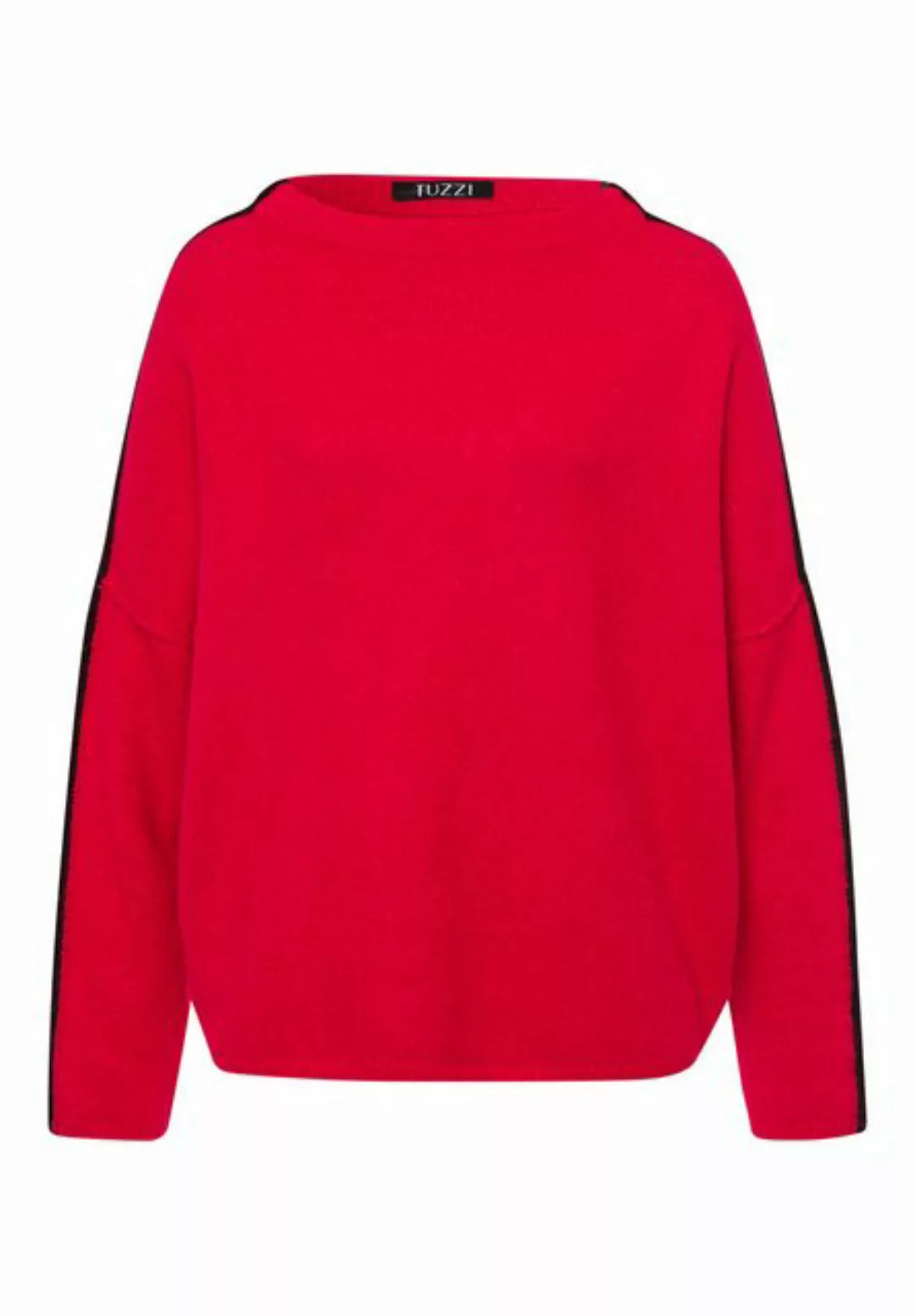 TUZZI Strickpullover mit Kontraststreifen entlang der Ärmel günstig online kaufen