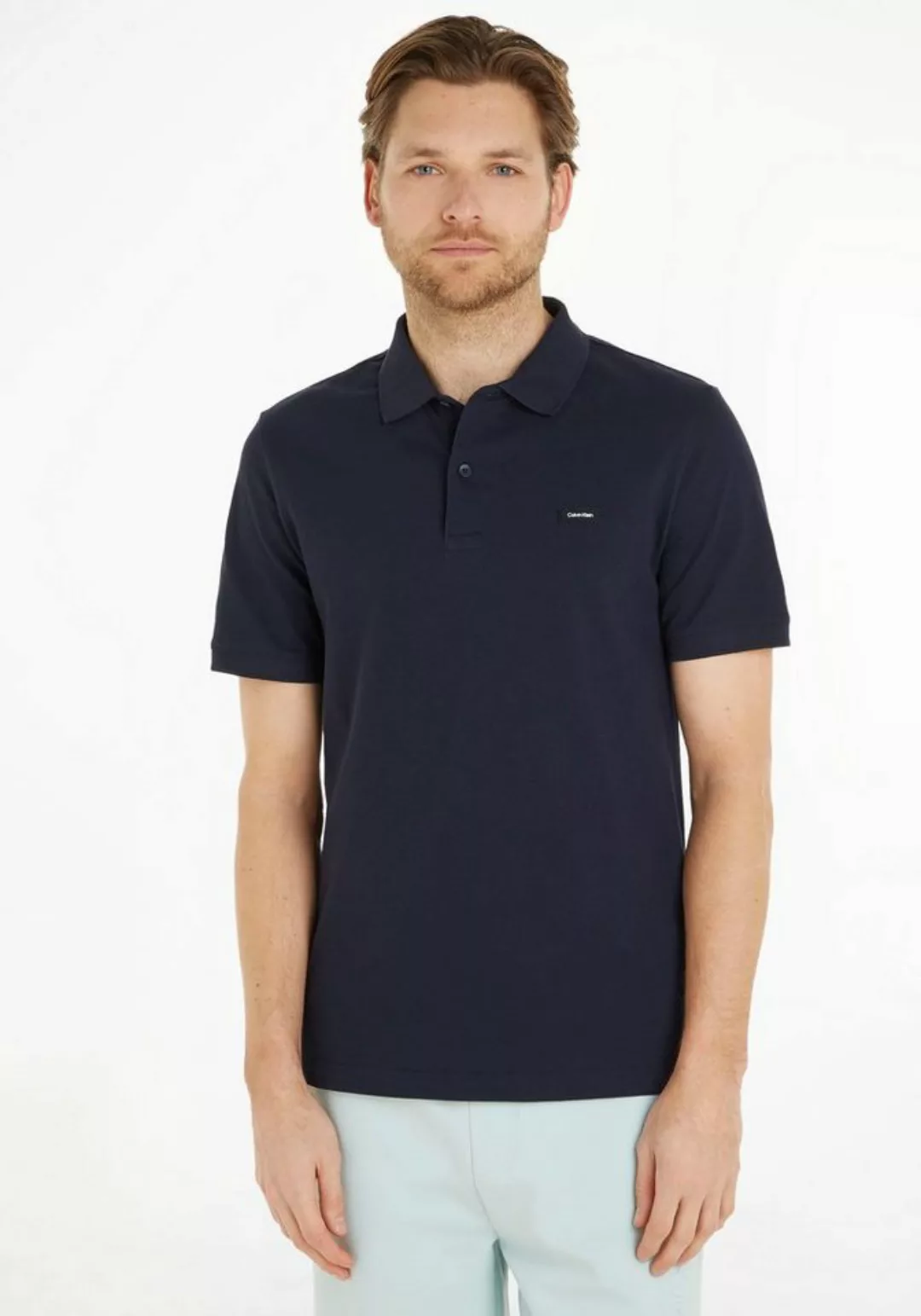 Calvin Klein Poloshirt mit Calvin Klein Logo auf der Brust günstig online kaufen