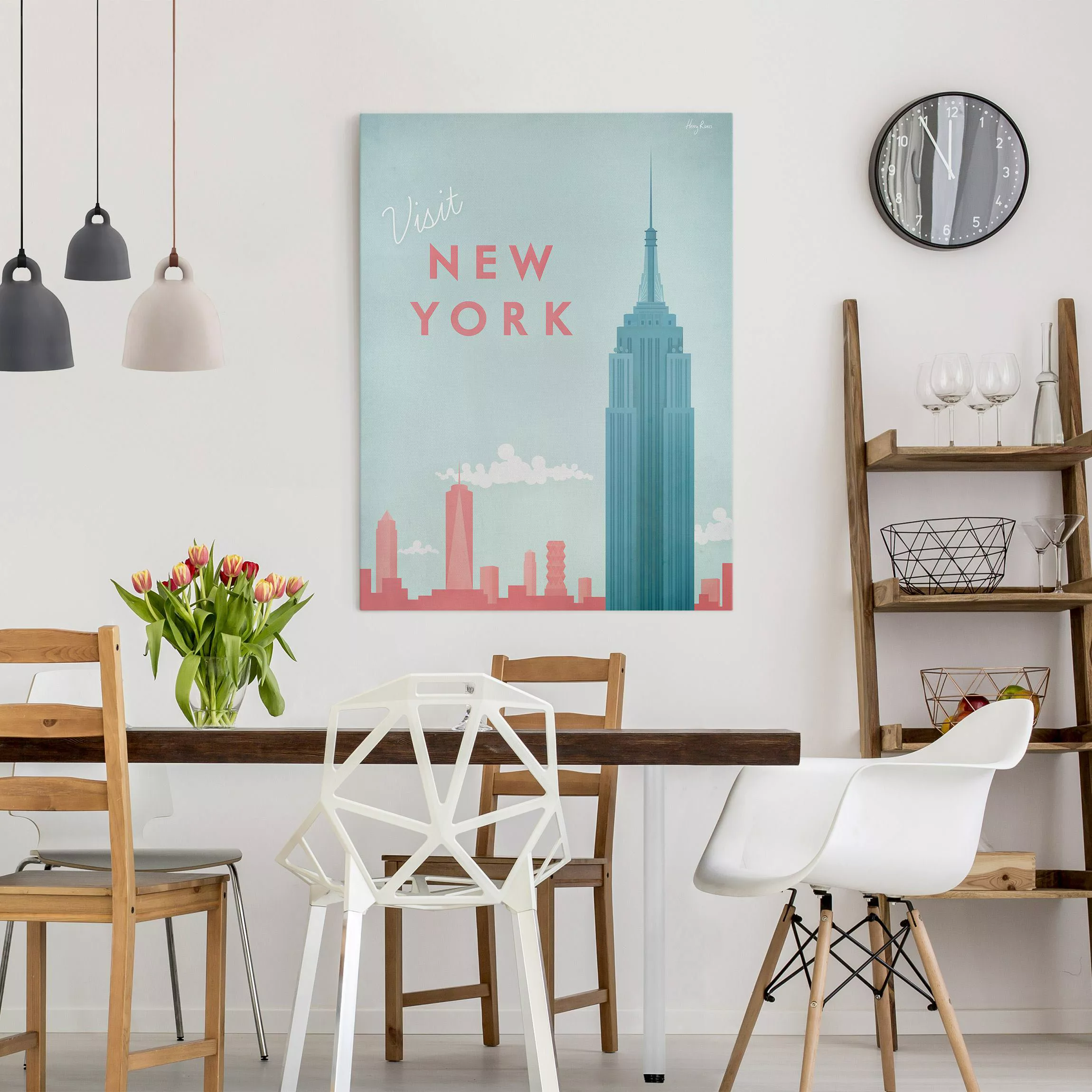 Leinwandbild Reiseposter - New York günstig online kaufen