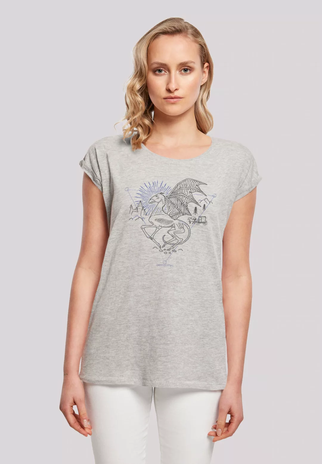 F4NT4STIC T-Shirt "Harry Potter Thestral Line Art", Print günstig online kaufen