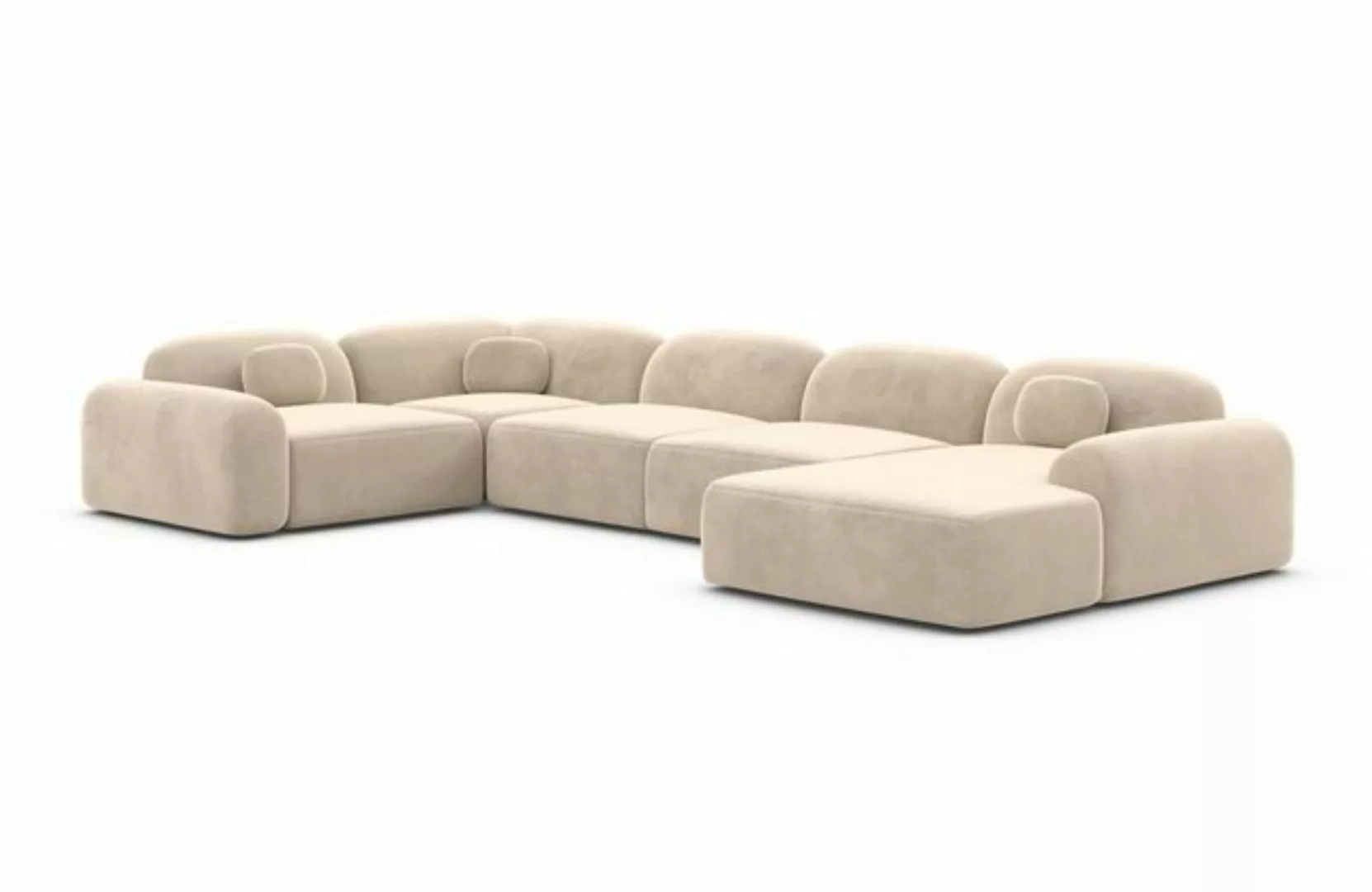 Sofa Dreams Wohnlandschaft Stoff Sofa Polstersofa Stoffcouch Stoffsofa Barc günstig online kaufen