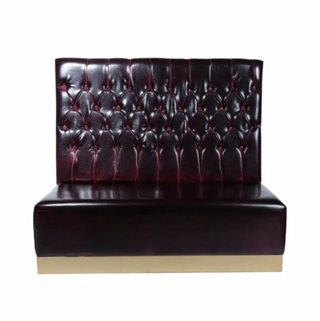 Xlmoebel Sofa Sofa Chesterfield Bank Möbel Restaurant Bar Sitz Sofas Leder günstig online kaufen