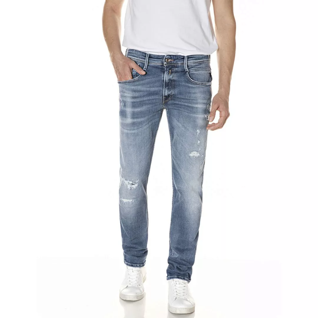 Replay M914y Anbass Jeans 40 Medium Blue günstig online kaufen