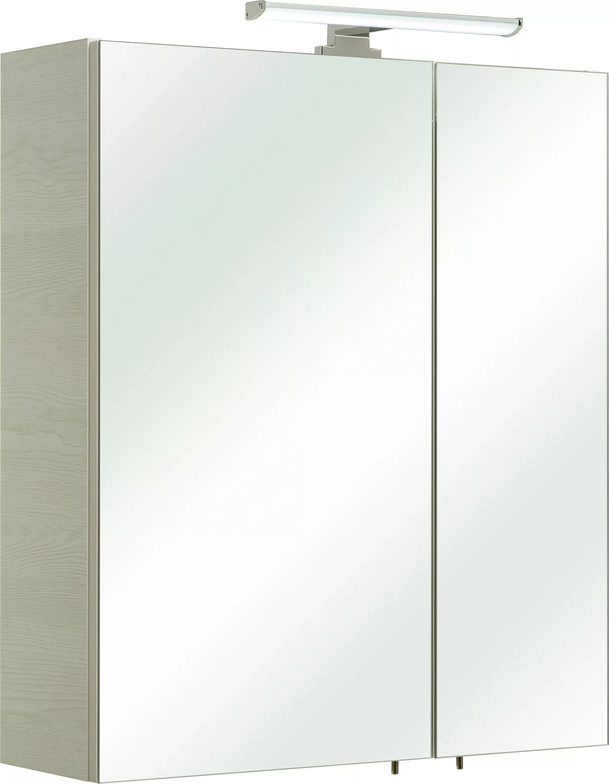Saphir Spiegelschrank »Quickset Badezimmer-Spiegelschrank inkl LED-Aufsatzl günstig online kaufen