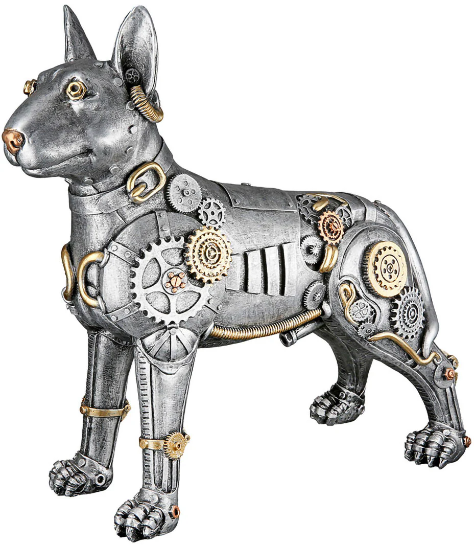 Casablanca by Gilde Tierfigur »Skulptur "Steampunk pitbull"« günstig online kaufen